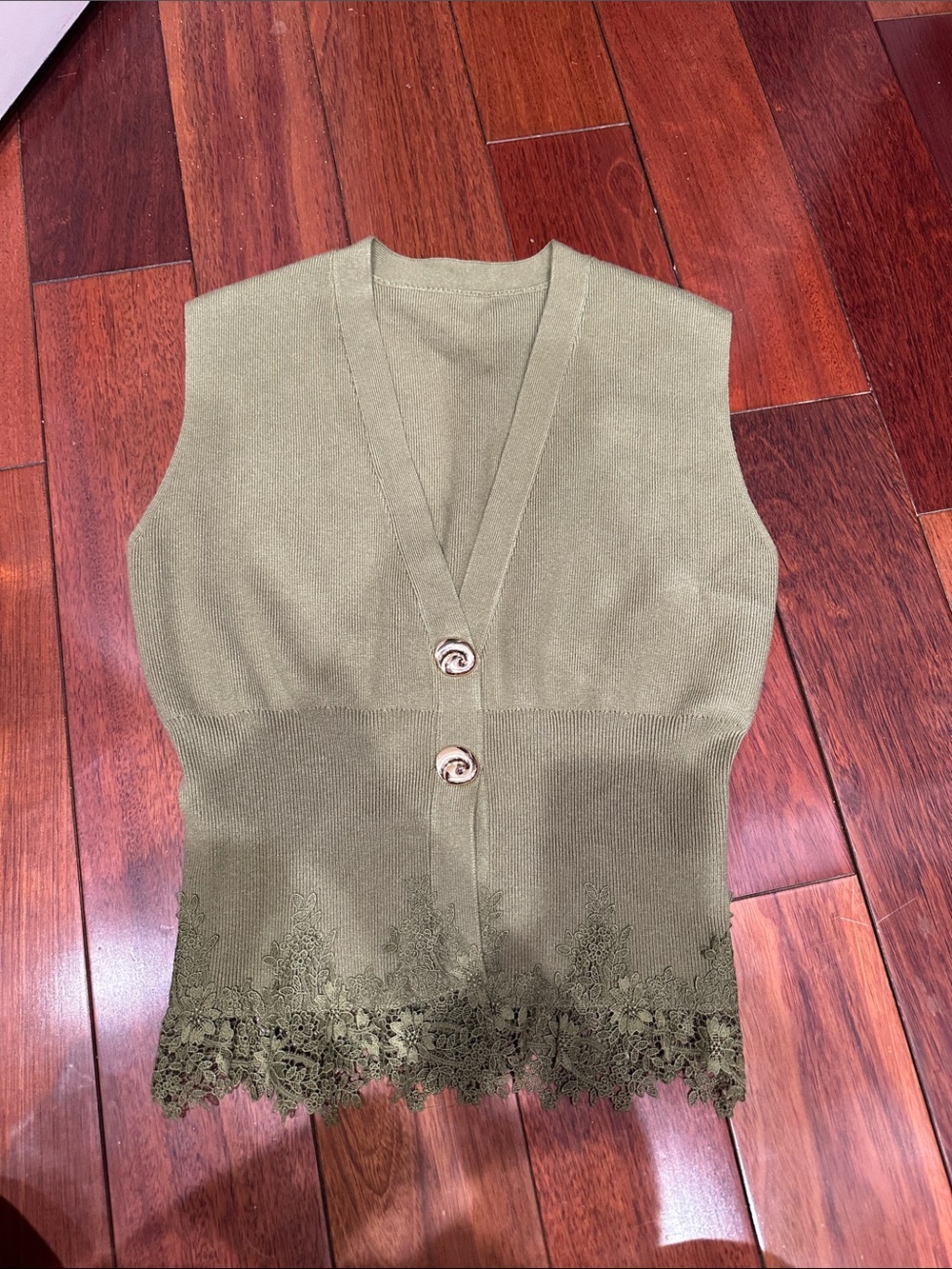 Lace vest